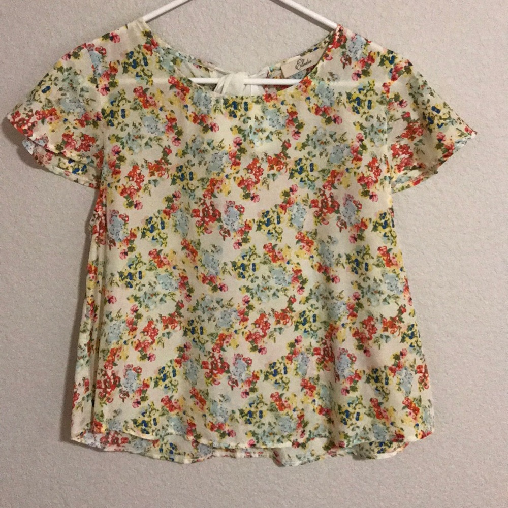 Floral blouse